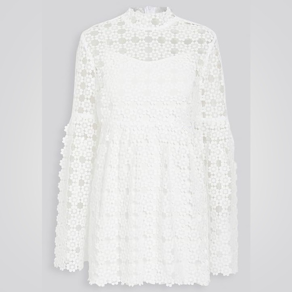 macgraw white lace dress